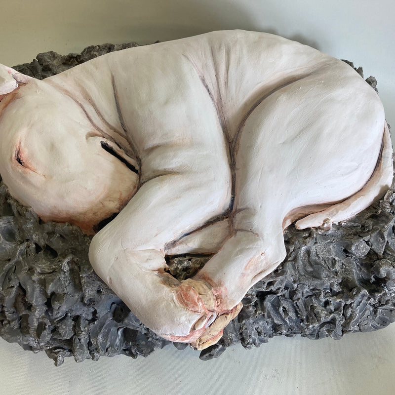 Commission an Urn: Box or bed Urn with 20cm Sculpture