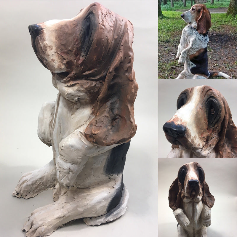 Commission a Full Body Dog Sculpture