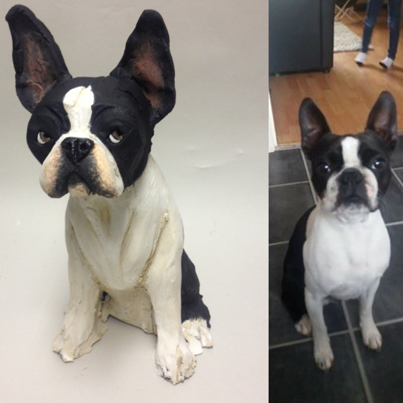 Commission a Full Body Dog Sculpture