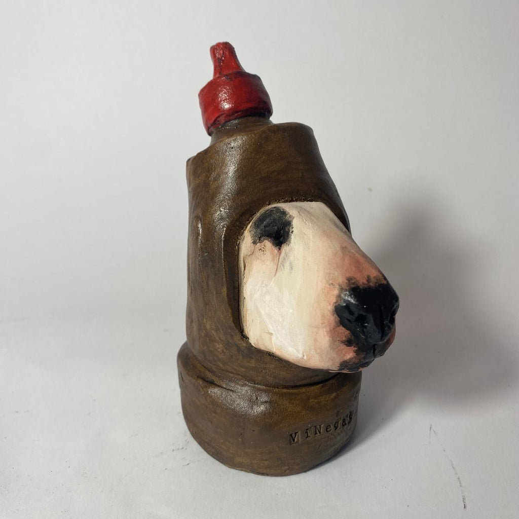 Buffoonery fish and chip - vinegar bottle