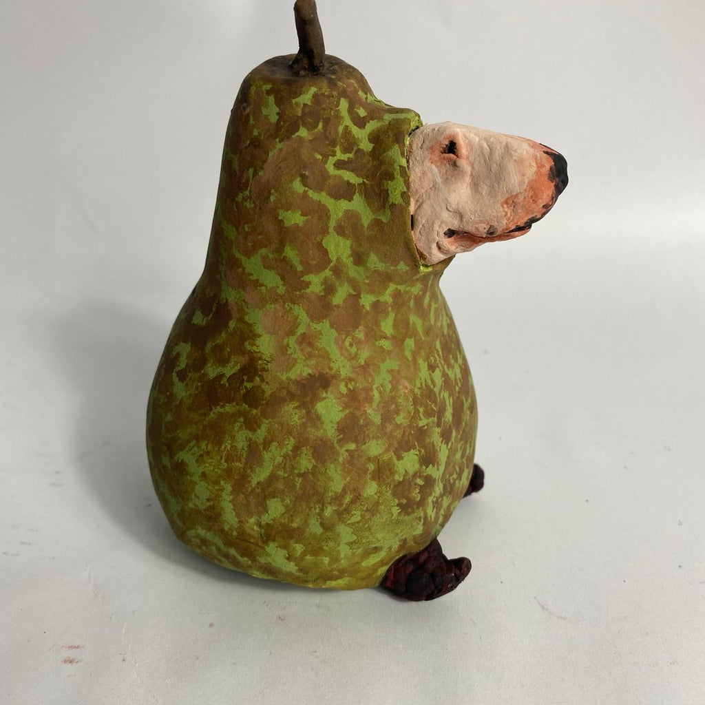 Autumn fruits - pear with blackberry shoes  bully (Copy)