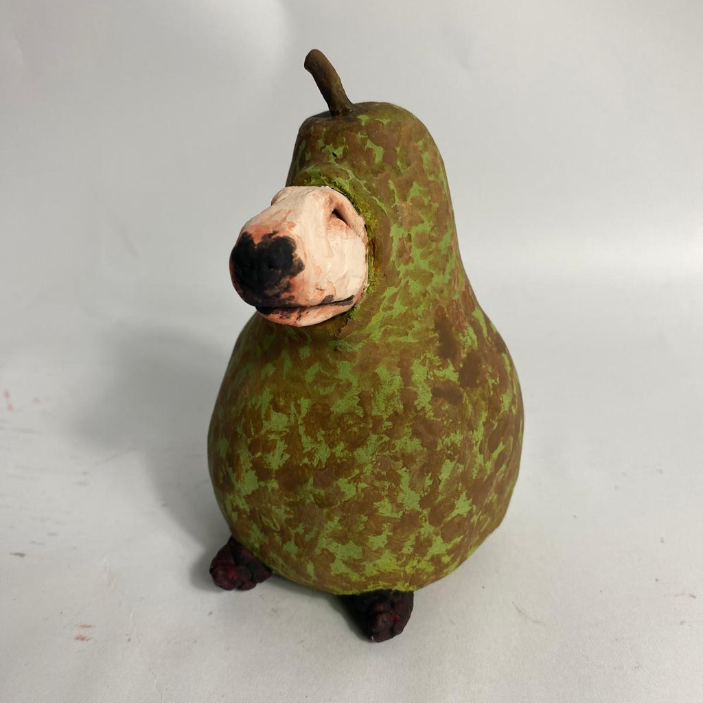 Autumn fruits - pear with blackberry shoes  bully (Copy)