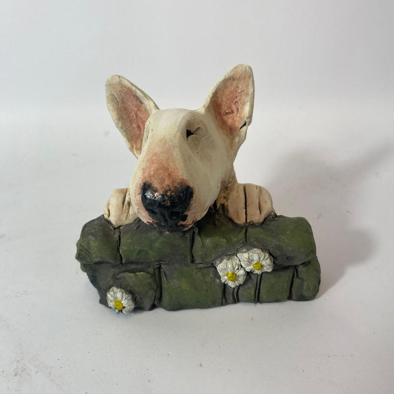 Spring flower peeping bully