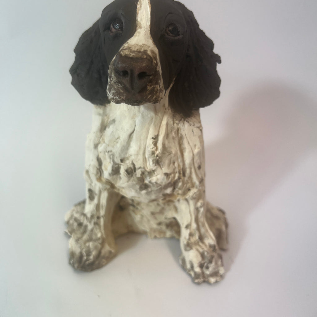 15cm spaniel sculpture