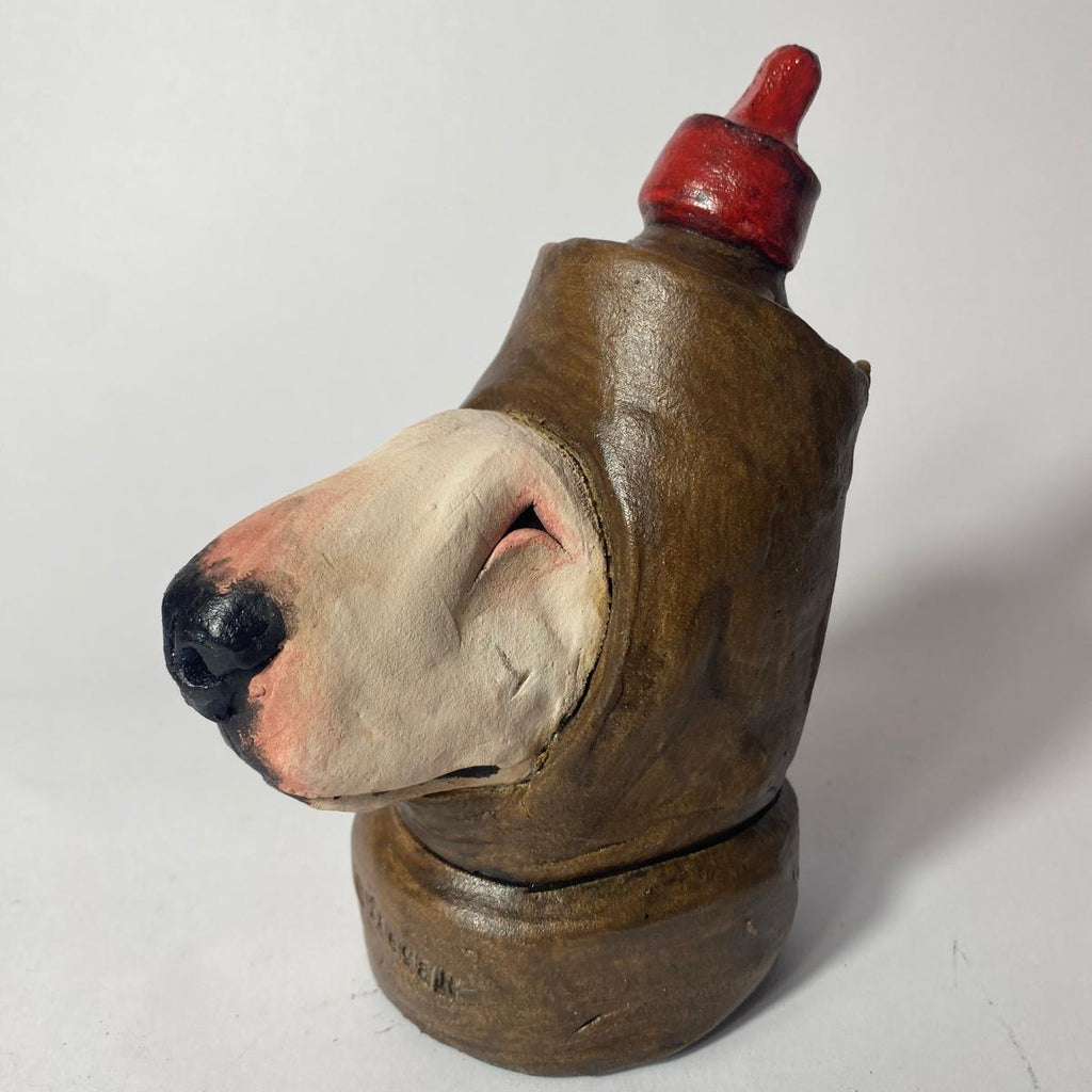 Buffoonery fish and chip - vinegar bottle