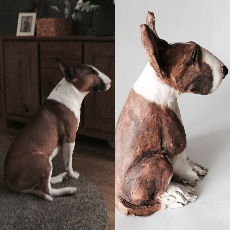 Commission a Full Body Dog Sculpture